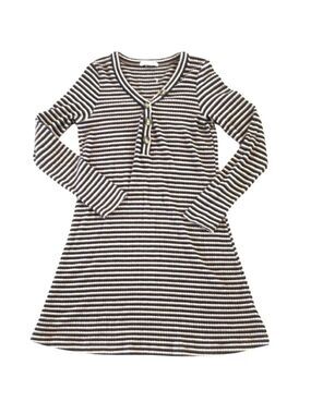 AMERICAN Eagle NWOT striped Henley tee dress medium